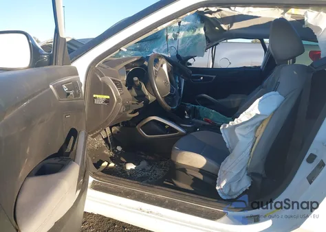 2014 Hyundai Veloster Base W/Gray from USA, damaged, VIN KMHTC6ADXEU185260